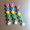 Conjunto de caixa pequena lavável guache infantil 6 peças 12 cores faça você mesmo pintura grafite pedra pintura gesso