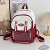 Mochila pequena transparente para meninas infantis Mochila escolar leve para todos os jogos Mochila de compras de viagem coreana fofa