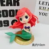 Adornos Decorativos para Pastel de Cumpleaños de Dibujos Animados de Sirena, Campana, Muñeca de Blancanieves, Figura de Cuento de Hadas, Arreglo para Hornear para Mujeres