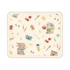 Alfombrilla Secadora para Vajilla de Dibujos Animados Mesa de Té Juego de Té Alfombrilla Aislante Térmico para Barra Alfombrilla Absorbente de Agua para Desagüe de Cocina Taza