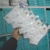 Xinshiyu Meias de Cano Curto de Algodão com Malha para Homens e Mulheres Simples Modernas Fashion Versáteis Meias de Cano Curto com Malha