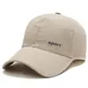 Gorra de béisbol para hombre, de secado rápido, suave, resistente al sol, informal, de verano, con visera y bordes perforados, para deportes al aire libre y correr