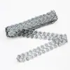 Renda com Lantejoulas em Forma de 8 de 5cm Acessórios para Roupas de Performance Decoração de Palco DIY Cartões de 8,6m