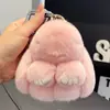 Lindo Llavero de Conejo de Peluche con Lazo, Colgante de Muñeco de Conejo, Decoración para Mochila, Regalo para Mujeres