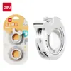 Set de 3 Cintas de Papelería Deli 30122 de Alta Transparencia 12 mm * 25 m * 38 µm Cinta Transparente Pequeña para Estudiantes