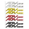 Adecuado para Honda ADV160 Motocicleta Modificada Pegatina de Goma Blanda 3D Impermeable Protector Solar Pegatina Decorativa Calcomanía para Coche