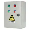 Caja de Control de Ventilador, Caja de Control de Arranque-Paro con Botón para Motor Trifásico, Interruptor de Bomba de Agua, Protector de Pérdida de Fase, Caja de Distribución de Extracción de Humo