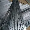 Chapa de Aço Chata Galvanizada Punção Suporte de Ferro Placa de Conexão Barra Reta Barra de Ferro Barra de Ferro Perfurada Chapa de Aço Chata