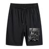 Nuevos Shorts Casuales para Hombre de Anime Periférico de Leyenda del Viento de la Espada Negros Shorts Deportivos para Uso al Aire Libre Venta Caliente Transfronteriza