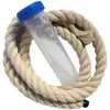 Kit de coleta de saliva de porco com corda de algodão grossa, esterilizado em alta temperatura, para amostragem e coleta de saliva de porco em fazendas de animais