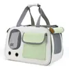 Bolsa transportadora de gato portátil, bolsa versátil para animais de estimação, bolsa de cachorro de grande capacidade para ombro e transversal, bolsa para gato de exterior atacado