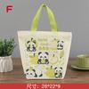 Bolsa de Lona de Panda Gigante Recuerdo para Niños Bolsa Tote Estudiantil para la Vuelta a Clases Lindo Portátil de Dibujos Animados Regalo Bolsa Tote Pequeña