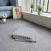 Alfombra de Lino Daifa Transfronteriza Sala de Estar Resistente a la Suciedad Dormitorio Esterilla de Espuma para Piso Felpudo Balcón Ventana de Mirador Costura
