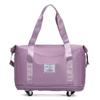 Bolsa de Viaje Plegable con Polea de Gran Capacidad Expandible Separable para Seco y Húmedo Repelente al Agua Bolso de Equipaje Bolso de Hombro Bolso de Mano