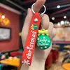 Novo Pingente Chaveiro Papai Noel, Árvore de Natal, Boneco de Neve, Decoração de Carro, Presente Criativo para Crianças, Itens para Feira