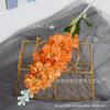 Simulación flocado Jacinto Violeta delphinium arreglo floral guía de camino de boda decoración del hogar flores falsas de comercio exterior