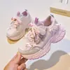 Zapatos Deportivos para Niñas 2026 Primavera/Otoño Estilo Nuevo Zapatos Tipo Papá para Niños Malla Transpirable Estilo Princesa para Bebé Zapatos Casuales para Correr