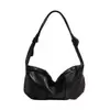 Bolsa Tote Macia de PU de Alta Qualidade Retrô para Mulheres Verão 2025 Novo Estilo Simples e Versátil Bolsa de Ombro Transversal para o Dia a Dia para Mulheres