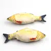 Juguete Popular de Peluche Realista de Pez para Gatos Suministros para Mascotas Venta al por Mayor Pez con Hierba Gatuna para Gatitos Autoeentretenimiento Alivio del Aburrimiento Gato Gatito