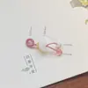 Anillo de cuerda trenzado a mano al por mayor, anillo de tracción, loto, pequeño deslizador, accesorios de joyería, colgante pequeño para bricolaje, colgante pequeño para ropa, estilo chino nuevo