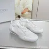 Novos sapatos casuais de primavera e outono do Jimmy, tênis de treino alemães com renda de malha respirável, sapatos baixos de couro genuíno, sapatos brancos confortáveis para mulheres