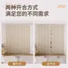 Cortina de Porta de Guarda-Roupa Cortina Divisória Sem Perfuração Quarto Cozinha Ar Condicionado Cortina à Prova de Vento Prateleira de Armazenamento Armário de Sapatos Cortina de Proteção contra Poeira e Sombra