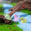 Nuevo producto transfronterizo: figuras luminosas de animalitos lindos, perfectas para jardinería, paisajismo, decoraciones de bricolaje y adornos de paisajes en miniatura