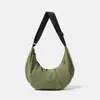 Bolso de Mano Ligero Versátil Estilo Coreano, Bolso de Hombro Sencillo y Elegante de Nicho, Bolso Cruzado de Moda para el Trabajo de Gran Capacidad