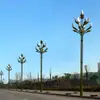Fábrica de producción de lámparas de paisajismo 10 m 12 m 150W lámpara combinada grande precio lámpara de forma especial exterior para carretera municipal