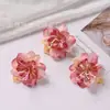 Flores de Peônia Artificiais Feitas à Mão DIY Tendência Hanfu Grampo de Cabelo Flor Acessório de Cabelo Flores Artificiais Decoração de Casamento Decoração de Cena Flores Artificiais