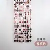 Cortinas de Fio Penduradas com Moldura de Fundo Dourada e Prateada, Adereços de Casamento, Cortinas de Porta Peroladas, Decorações de Teto para Casamento, Cortinas Coloridas de Fio com Lantejoulas e Contas