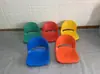 Silla Directa de Fábrica para Gradas de Estadio Silla Salvavidas Silla de Árbitro Asiento Azul de Plástico para Comida Silla de Espera para Gradas Accesorios No