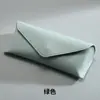 Estuche para Gafas Suministro Directo del Fabricante Estuche Tipo Sobre con Borde Oleoso de PU Estuche para Lentes Ópticas Caja de Almacenamiento para Gafas de Sol Se Puede Imprimir con L