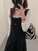Camisola de Punto Dulce Coreana con Capas para Mujeres Menudas, Nuevo Chaleco de Punto de Moda Otoñal