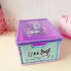 Caja de Almacenamiento de Dibujos Animados con Plegado de Libro Corazón de Niña Escritorio Cosméticos Artículos Varios Caja de Infidelidad Caja de Almacenamiento Portátil