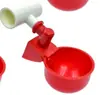 Bebedero para pollos Amazon bebedero automático para pollos comedero de agua engrosado bebedero de tres vías bebedero para pollos opción de comercio exterior