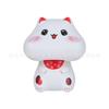 Gato Mini Fofo de 2 polegadas Traz Riqueza e Tesouro Cabeça Grande Balançando Ornamento Solar Decoração de Mesa de Loja Ornamento de Mesa