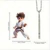 Pendente de figura de desenho animado de novo produto transfronteiriço chaveiro de mochila pingente decorativo pingente plano de acrílico pingente de carro plano