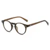 Armazón de Gafas para Miopía Tr90 Nuevo Elegante Retro Marco de Gafas Planas Retro de Calle de Moda para Hombres y Mujeres Se Puede Combinar con Graduación