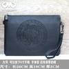 Marca de moda Bolso de mano de cuero suave para hombre Clutch de negocios Cartera de moda para niño Bolso vintage para hombre PU para mujer