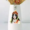 Chaveiro Acrílico Branco Song Yuqi Dupla Face Pingente de Mochila Suporte Mercadoria Estilo Igual TikTok