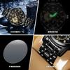 Fenzun nuevo reloj para hombre mecánico tendencia estudiante impermeable electrónico deportivo dominante transfronterizo reloj para hombre reloj de comercio exterior