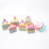 Coche de Bloqueo Deslizante Ensamblado de 4.5 cm Juguete Gashapon de 55 mm Regalo