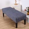 Funda Elástica Larga Neutra para Taburete Mesita de Noche Sofá Taburete Cambiador de Zapatos Prueba Descanso Peluquería Tabla Chaise Longue Funda de Silla Producto Nuevo