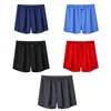 Ropa Interior de Algodón Puro para Hombre, Calzoncillos tipo Boxer Talla Grande, Shorts Deportivos Finos de Cintura Alta Transpirables, Ropa Interior de Algodón Puro para Hombre