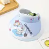 Chapéu de Sol Infantil Novo Estilo de Verão, Chapéu de Sol com Top Aberto para Meninos e Meninas, Chapéu de Proteção UV para Bebê, Moderno