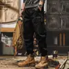 Mono retro de estilo americano para hombre, pantalones casuales holgados y rectos de talla grande para hombre, pantalones anchos de marca de moda para hombre