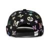 Sombrero Yuppie de Moda de Primavera y Otoño para Hombres y Mujeres, Estilo Hip Hop Callejero, Sombrero de Melón, Sombrero de Piso con Estilo de Moda de Personalidad Joven