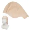 Gorra de calva de silicona, no necesita afeitarse, máscara de maquillaje para actuación de fiesta, accesorios de utilería para actuación de monje y monja de cosplay