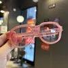 Proteção ocular colorida para crianças Europa e Estados Unidos ciclismo esportes ao ar livre óculos de sol infantis dobráveis óculos de sol de comércio exterior proteção solar à prova de vento